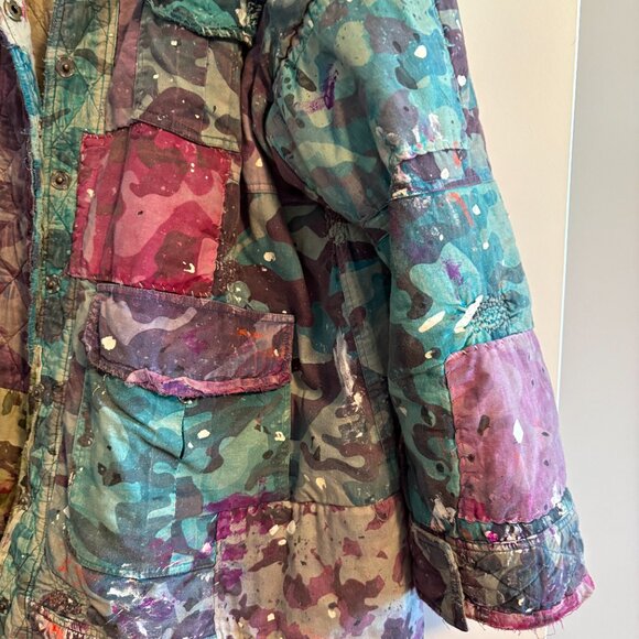 Magnolia Pearl Patchwork Puff Jacket #1068   RARE - NWOT - Picture 5 of 16